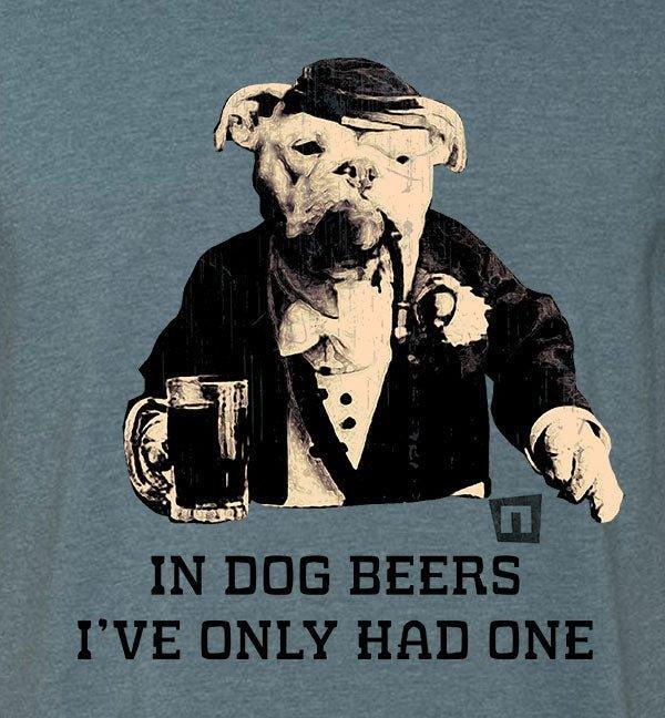 'Dog Beers' Tshirt - NOGGINHED