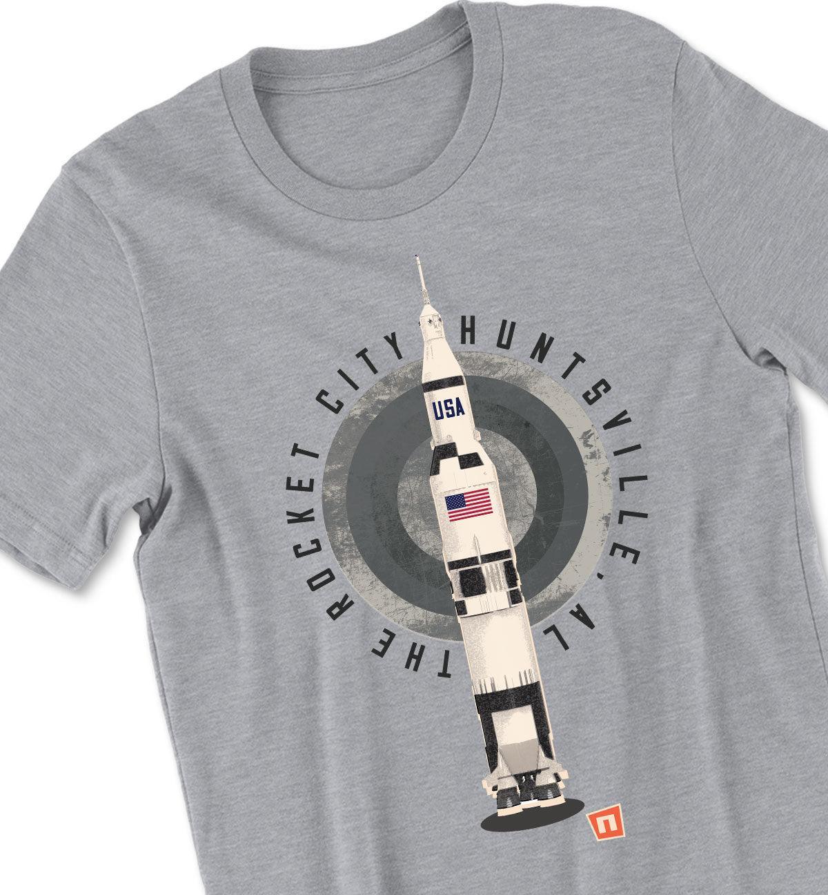 'Majestic" Saturn V Tshirt - NOGGINHED