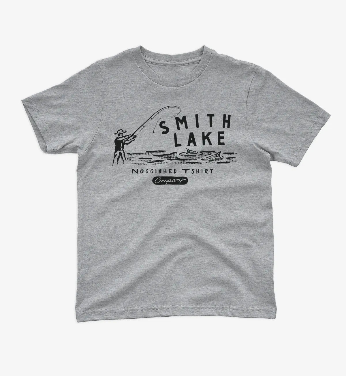 YOUTH Bass on a Hook - Smith Lake Tshirt