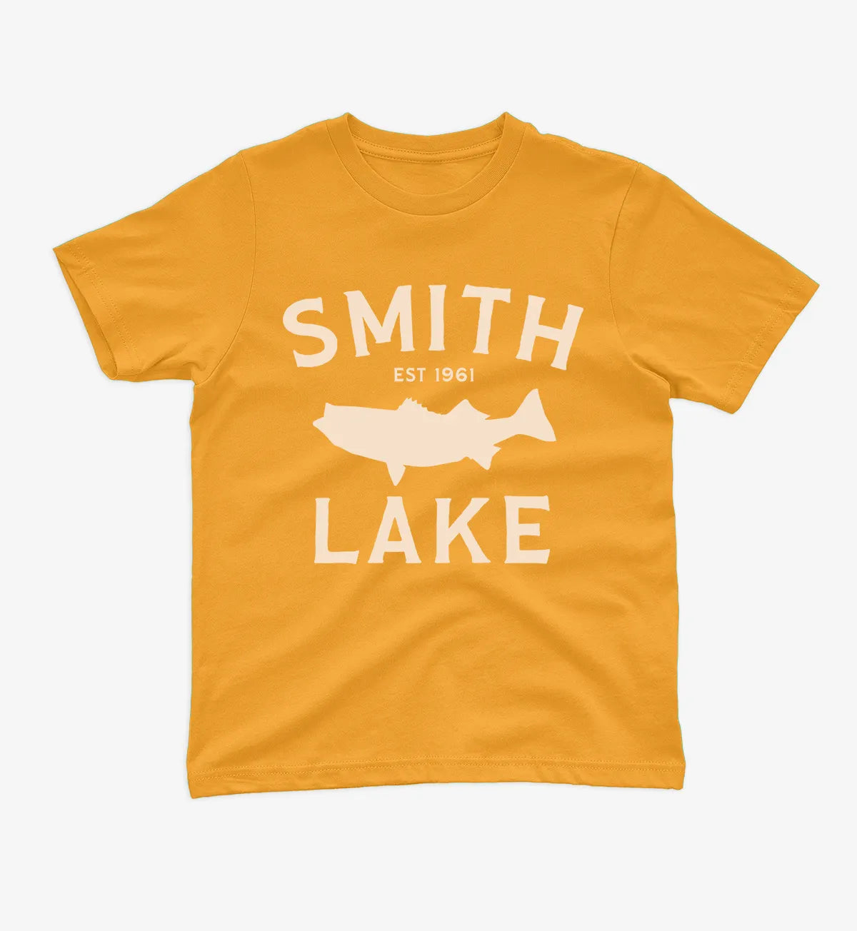 YOUTH Fish Text - Smith Lake Tshirt