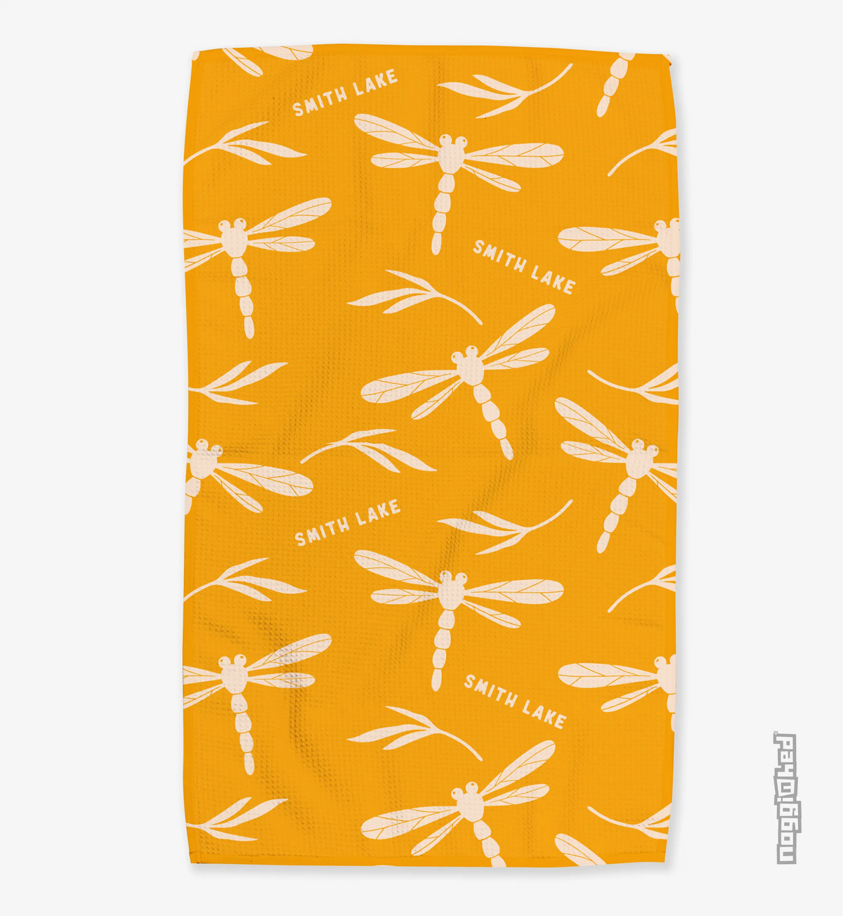 Smith Lake Dragonflies - Waffle Towel