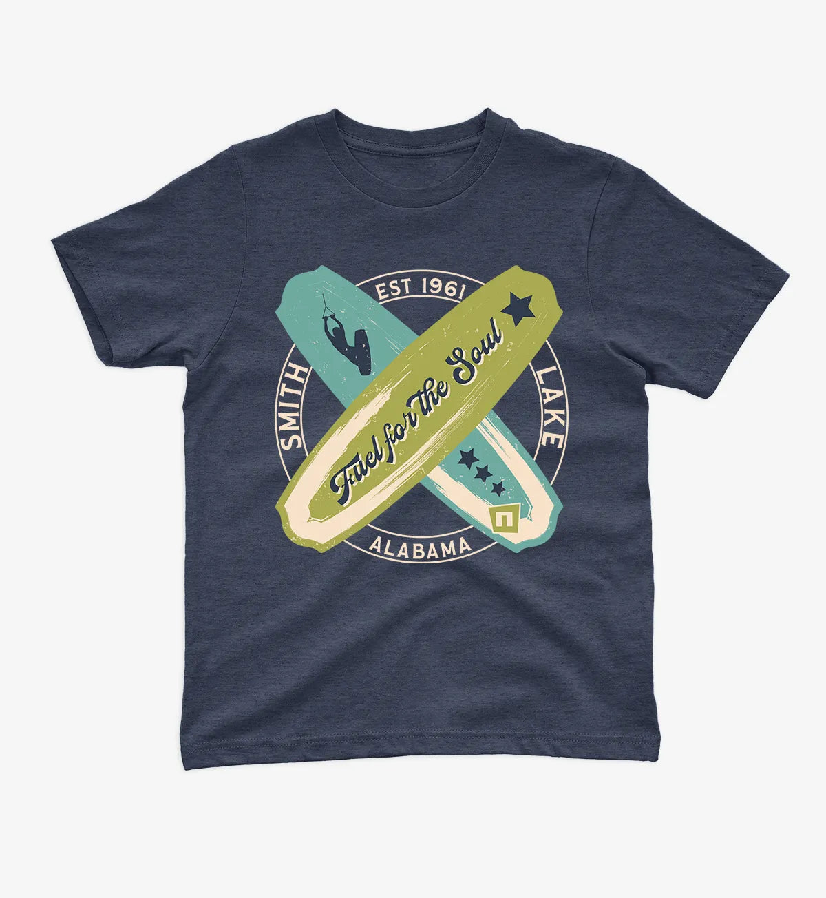 YOUTH Crossed Boards - Smith Lake Tshirt