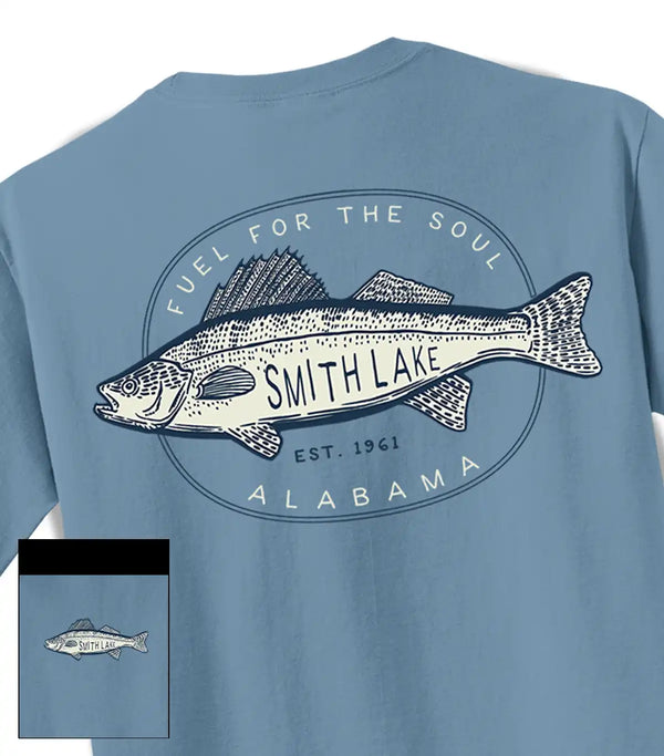 Fish Blue  - Smith Lake Tshirt