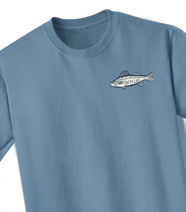 Fish Blue  - Smith Lake Tshirt
