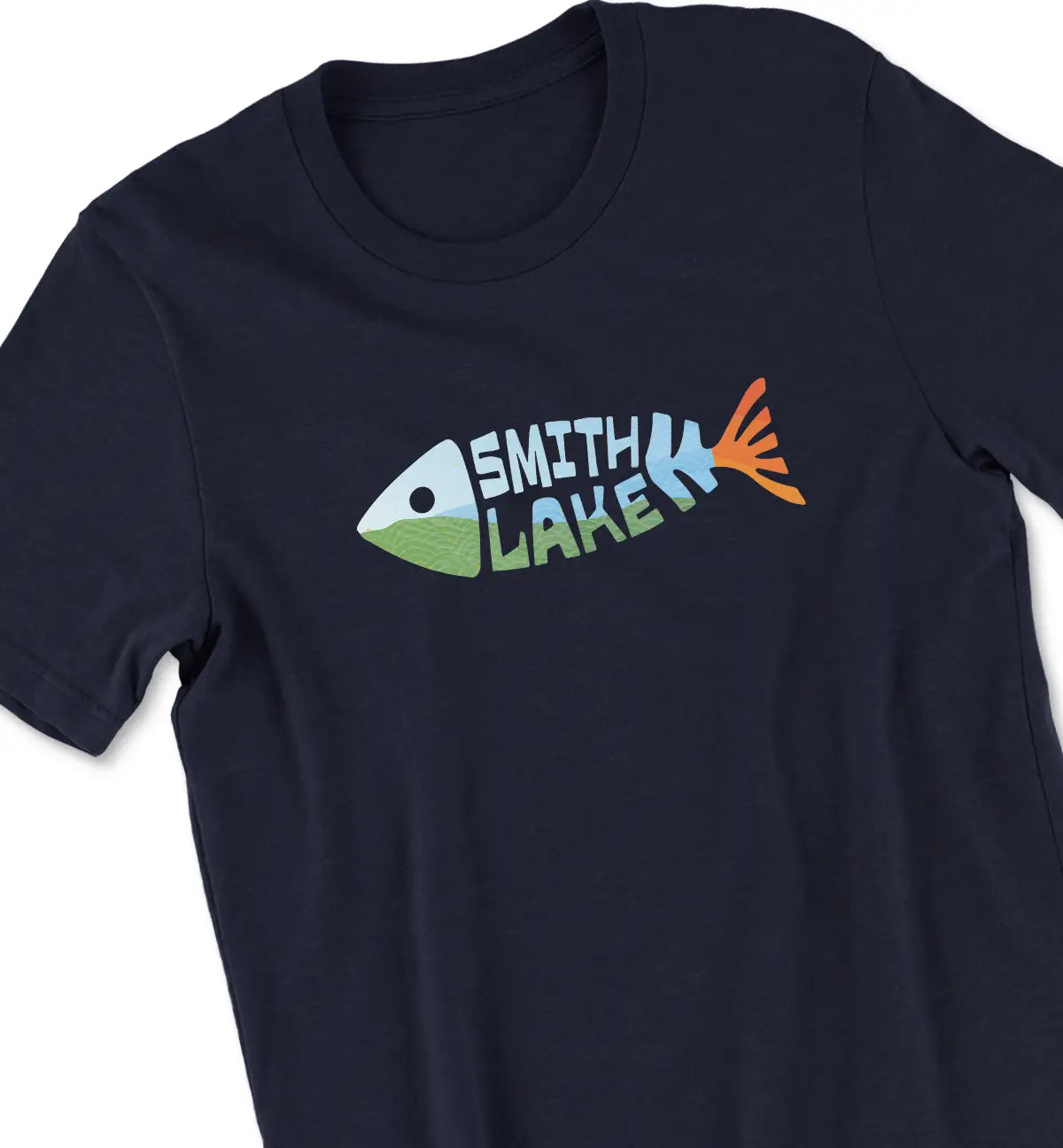 Fish Bones  - Smith Lake Tshirt