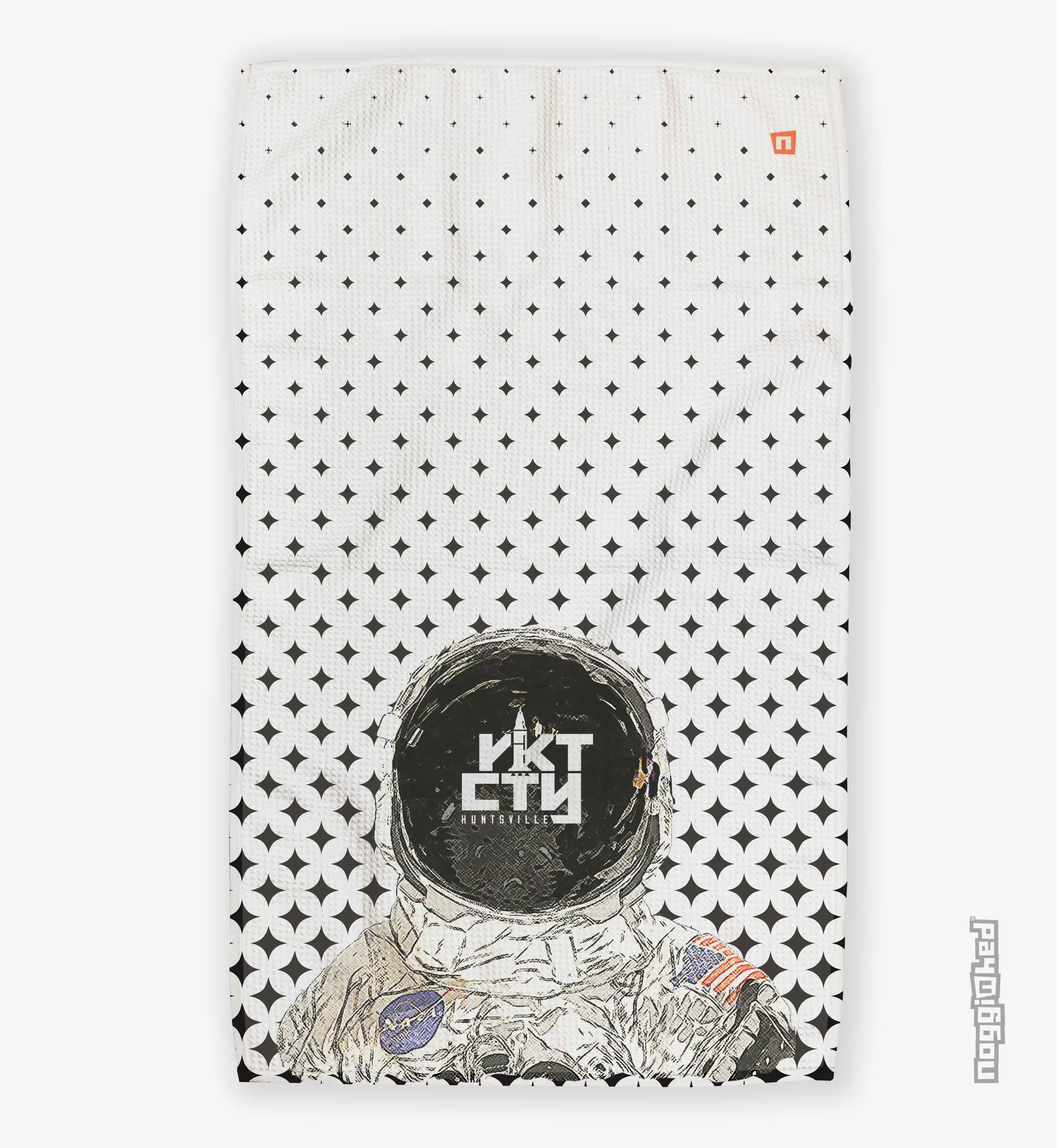 RKT CTY Moon Man - Waffle Towel