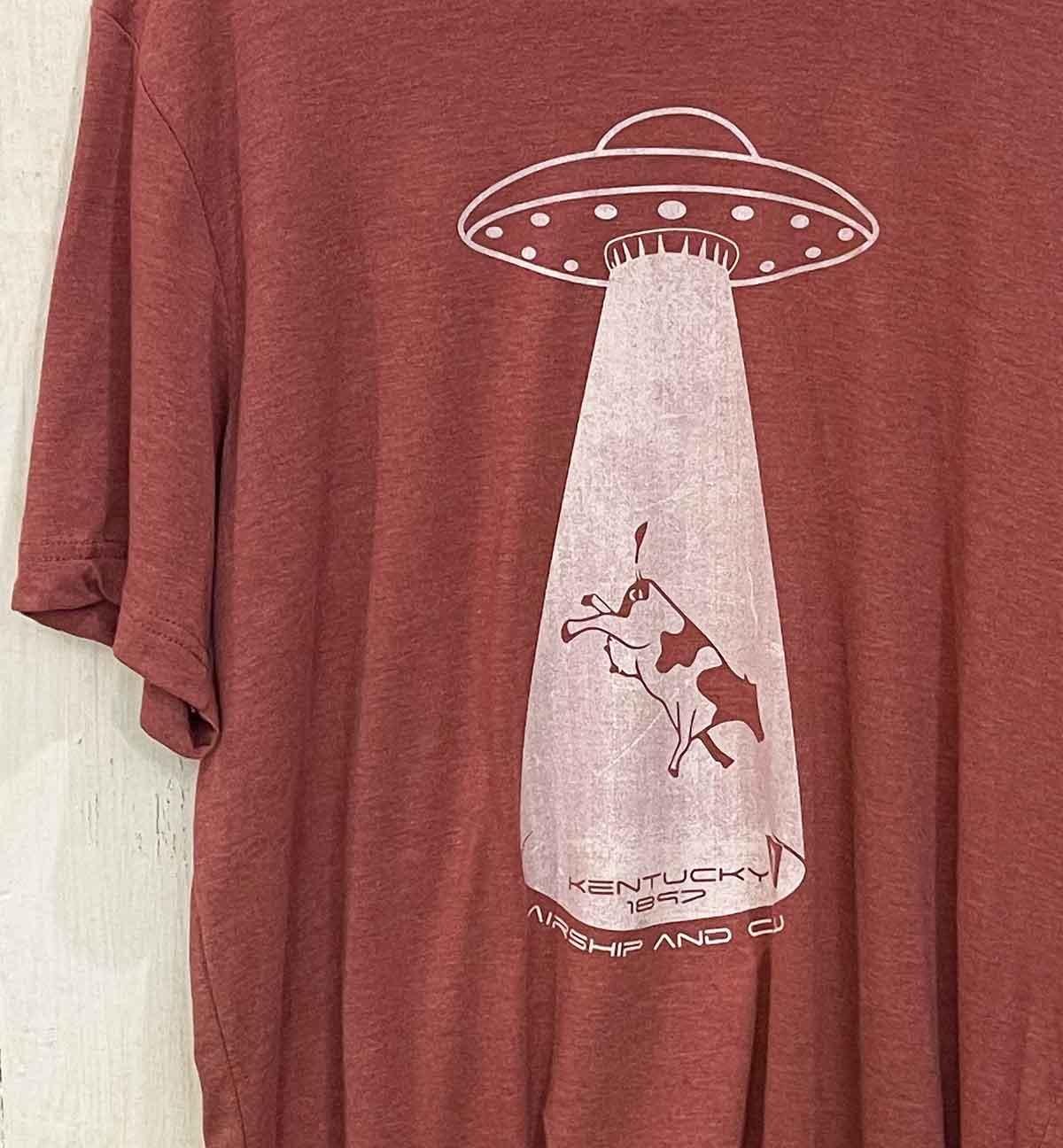 Airship and Cow Tshirt - HOT DEAL🔥 - NOGGINHED