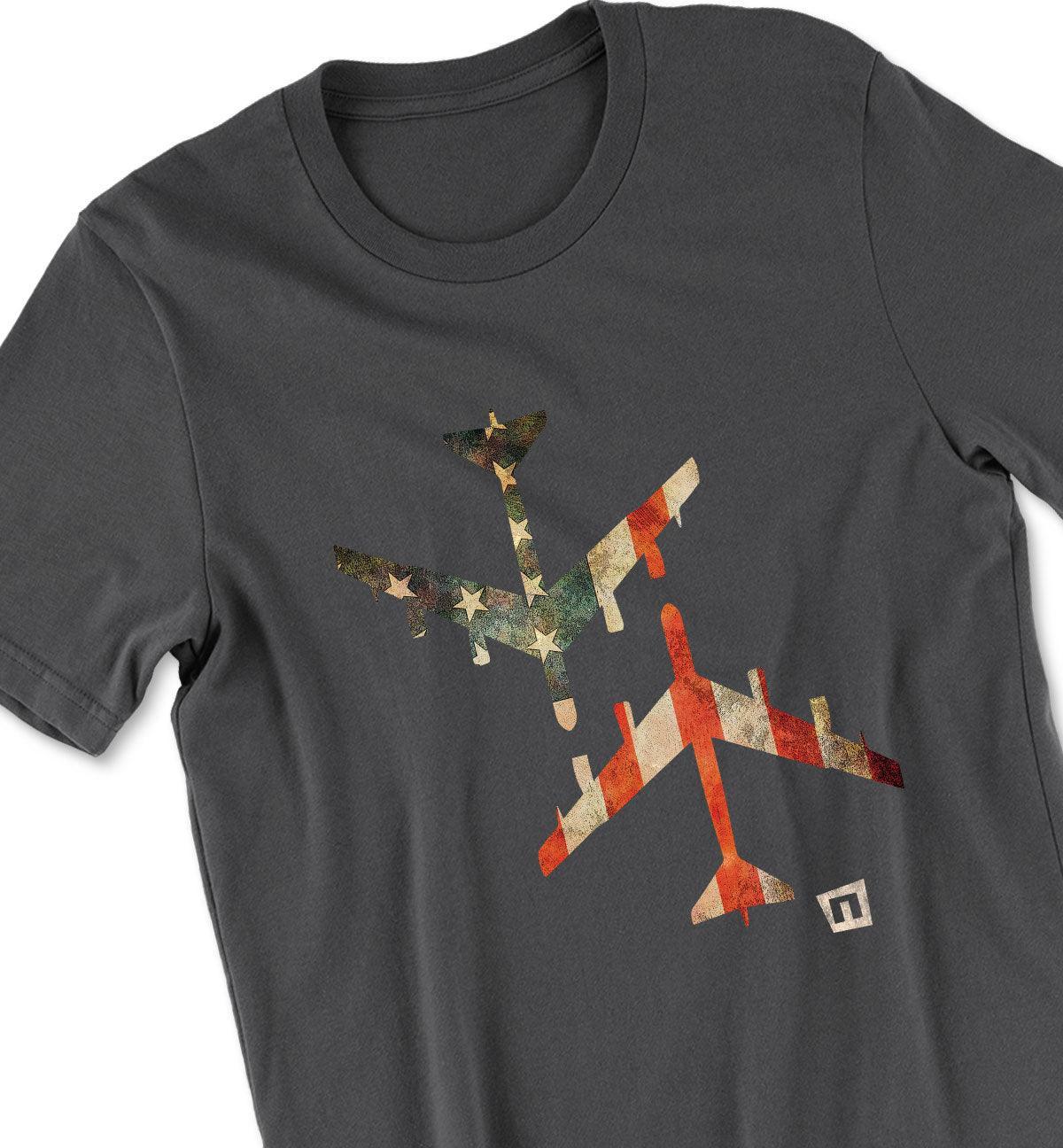 Allied Forces Bomber Tshirt - NOGGINHED