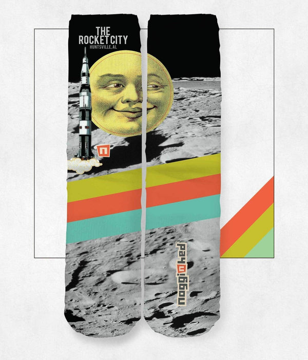 Blast Off Huntsville Knee Socks - Hot Deal