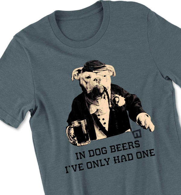 'Dog Beers' Tshirt - NOGGINHED