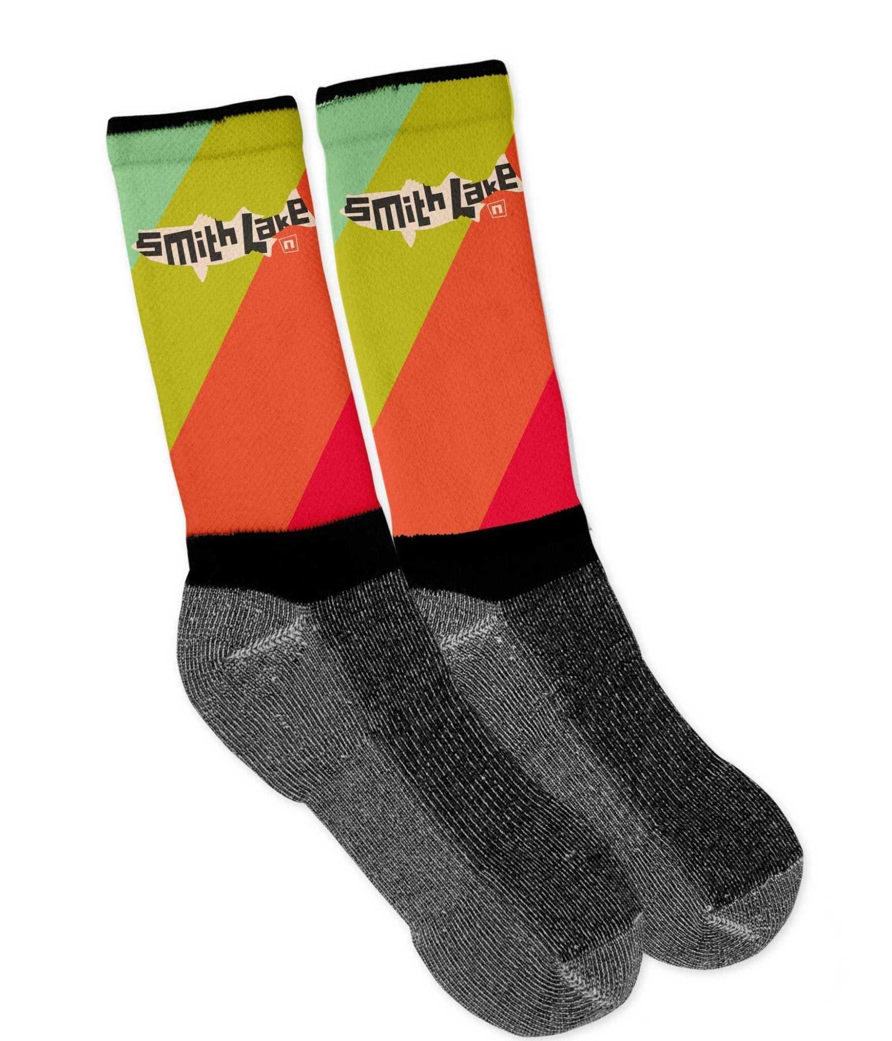 'Fish Stripes' Socks | Smith Lake Socks - NOGGINHED