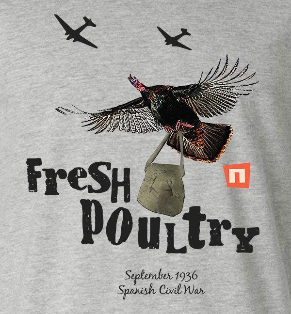 'Fresh Poultry' Tshirt - NOGGINHED