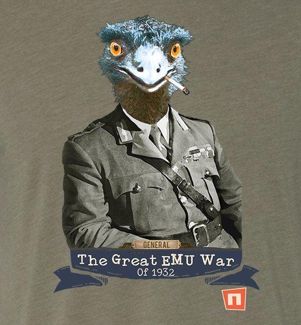 General Emu Tshirt - NOGGINHED