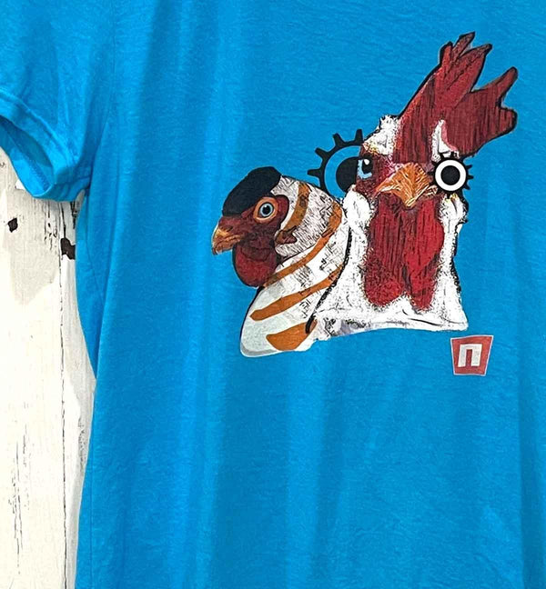 Ladies Fowl Play Chicken Tshirt - HOT DEAL🔥 - NOGGINHED