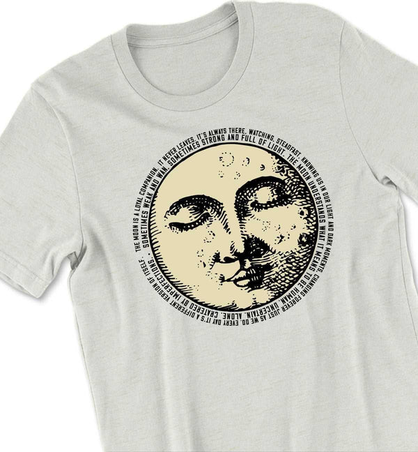 'Loyal Companion Moon' Tshirt - NOGGINHED