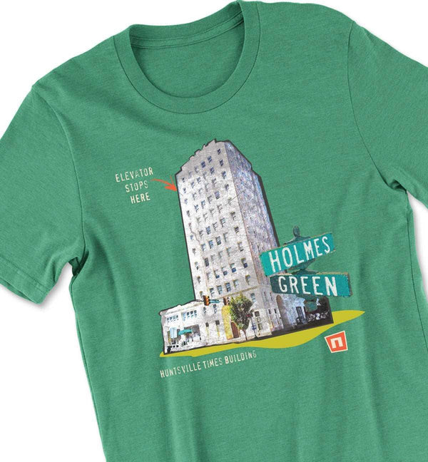 'One Short' Huntsville Times Building Tshirt - NOGGINHED