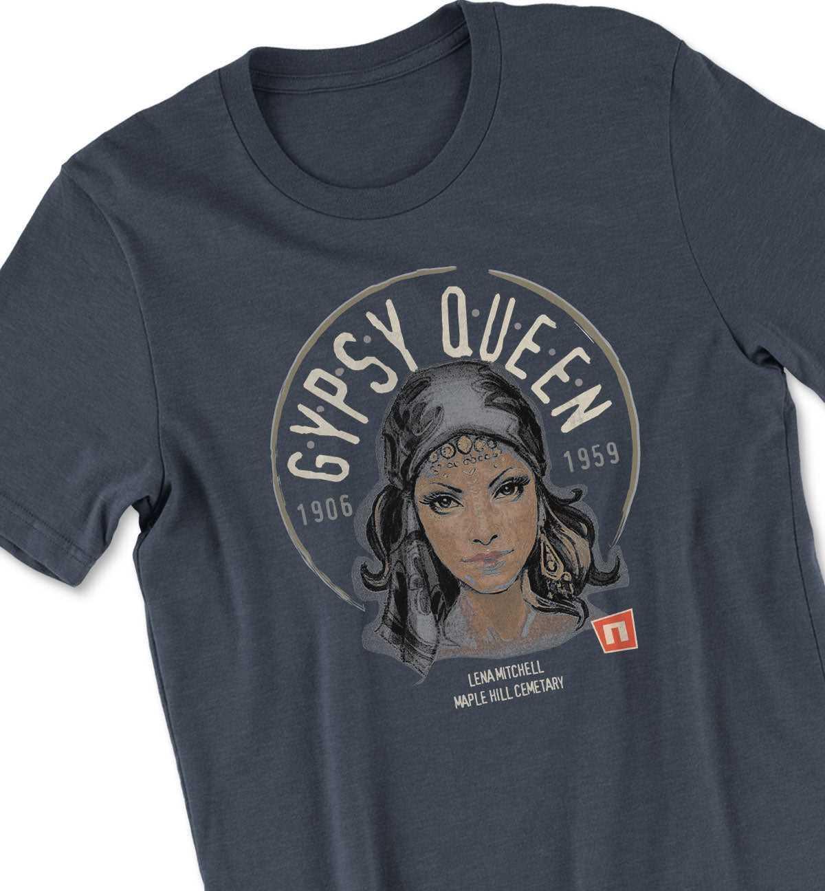 'Original Gypsie Queen' Huntsville Tshirt - NOGGINHED