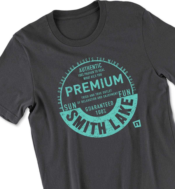 'Premium - Proven to Heal What Ales You' - Smith Lake Tshirt - NOGGINHED