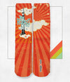 "SATURN V" ORANGE KNEE SOCKS - HOT DEAL🔥 - NOGGINHED