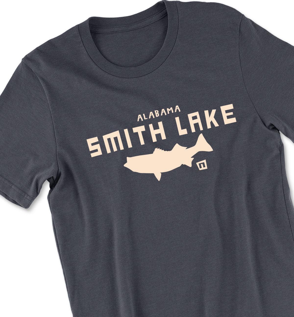 Smith Lake Striper Tshirt - Smith Lake Tshirt - NOGGINHED