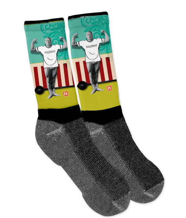 Strongman Hiking Socks | Weight Lifting Socks | Nogginhed - NOGGINHED