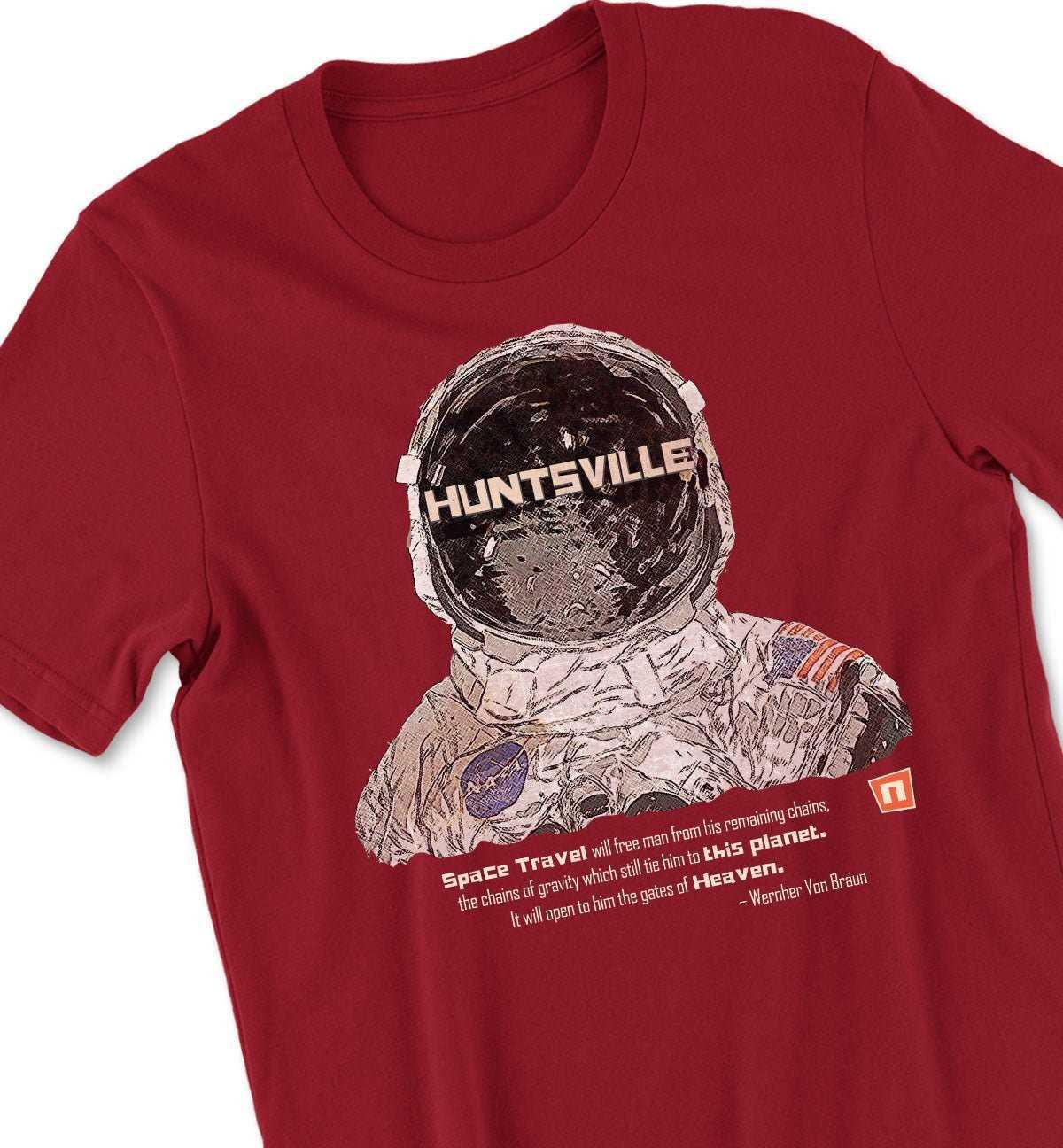 Von Braun Astronaut Tshirt - NOGGINHED